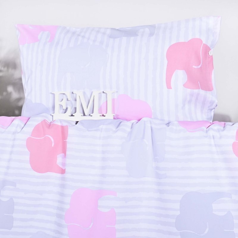 Дитяча_постільна_білизна_Слоники_рожеві_EMI