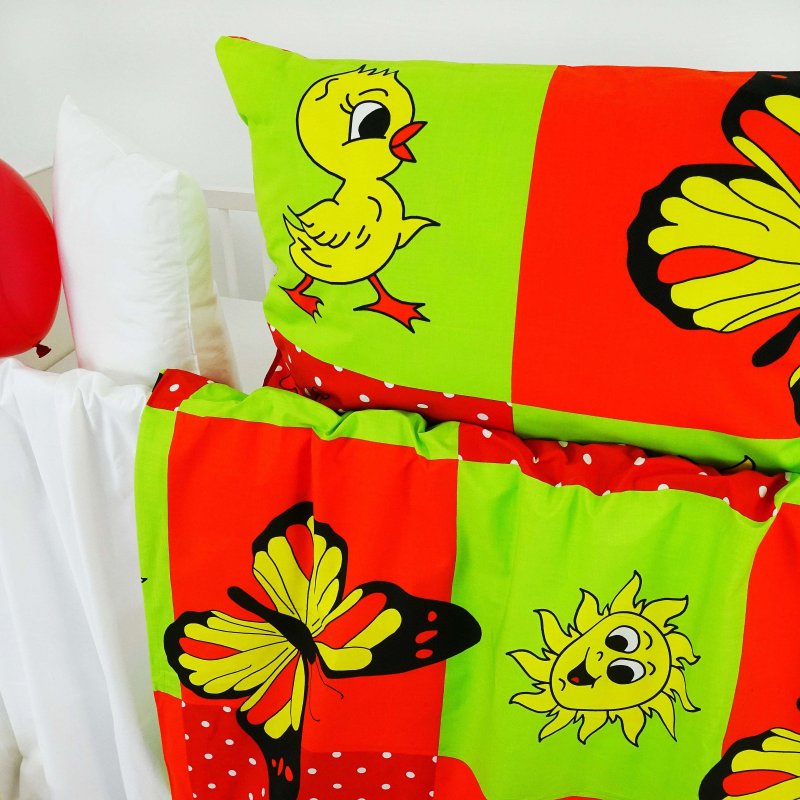 Дитяча_бавовняна_білизна_Тварини_червона_EMI