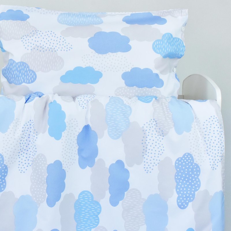 Дитяча_постільна_білизна_Хмаринки_сині_EMI