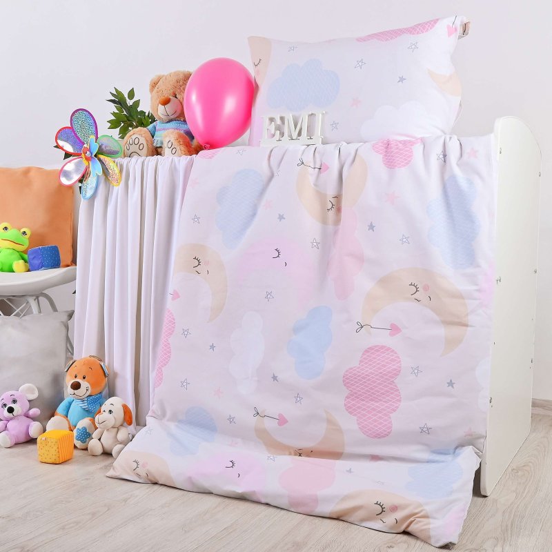 Дитяча_постільна_білизна_Heaven_рожева_EMI