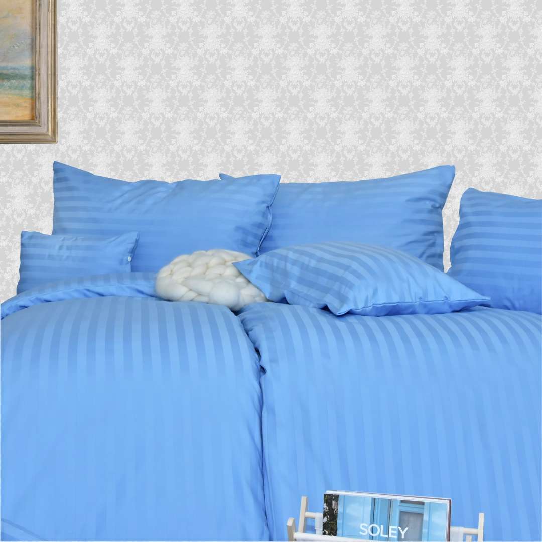 Постільна_білизна_з_дамаску_синя_EMI