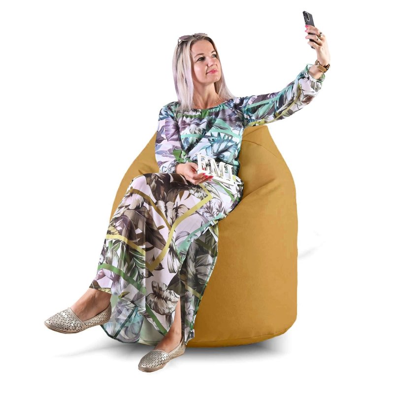 Мишок_для_сидіння_груша_замшева_кориця_EMI