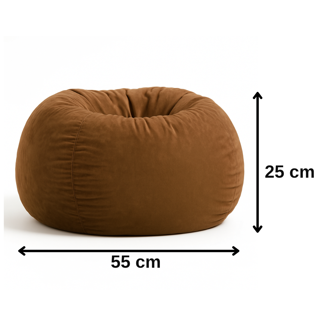 дитячий_мфшок_для_сидіння_коричневий