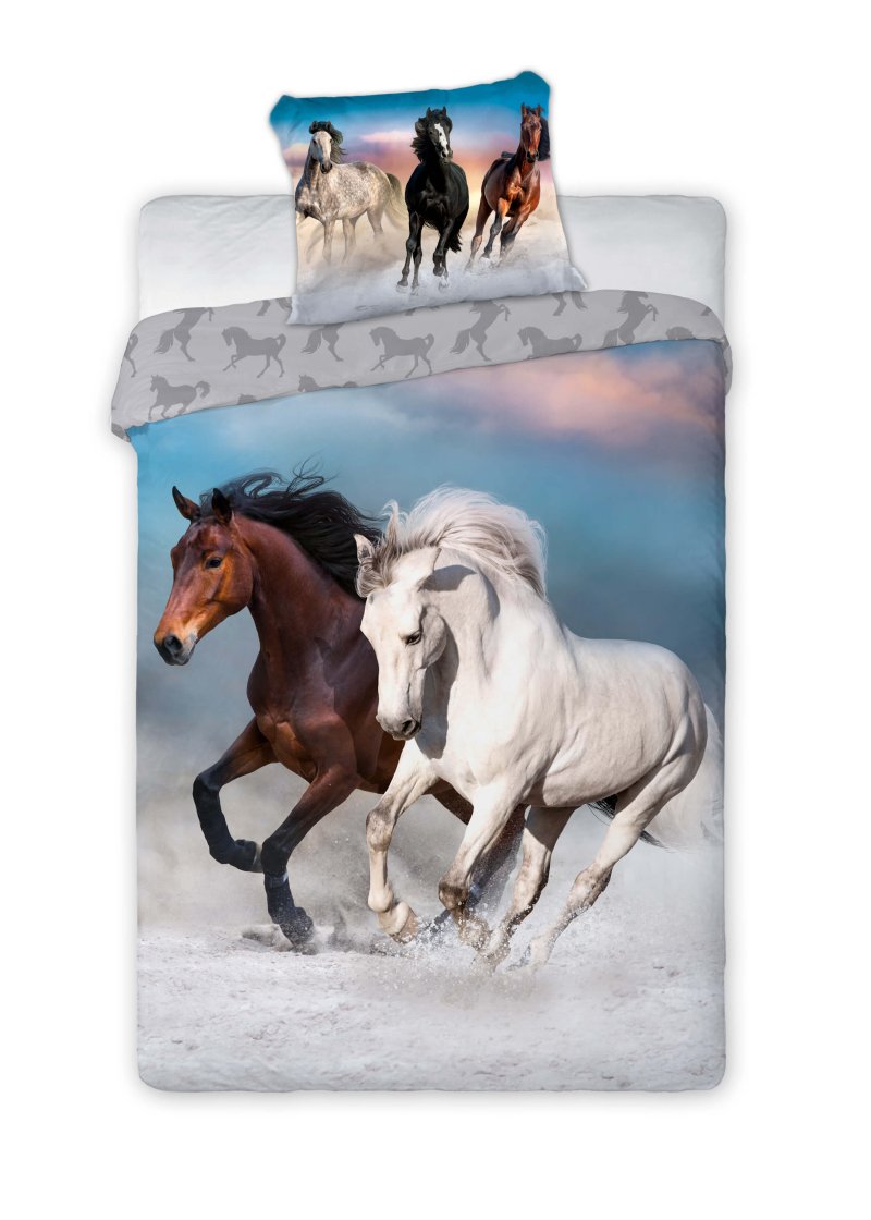 Бавовняна_постільна_білизна_Коні_ FARO