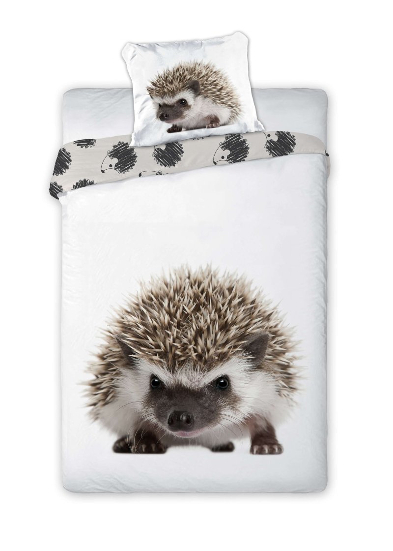 Дитяча постільна білизна Їжачок FARO 140x200+70x90