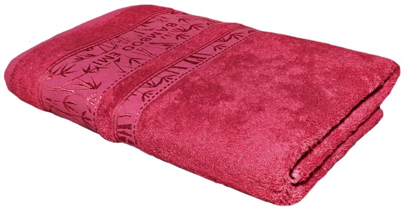 Бамбуковий_рушник_бордовий_70x140cm_EMI