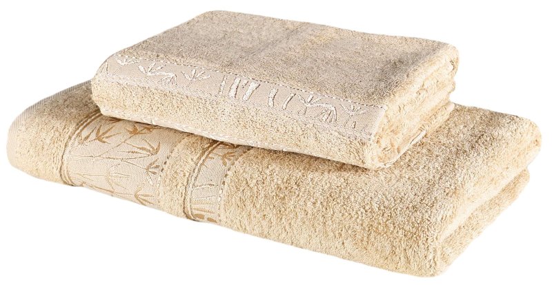 Набір_з_2_світлокоричневих_бамбукових_рушників_EMI