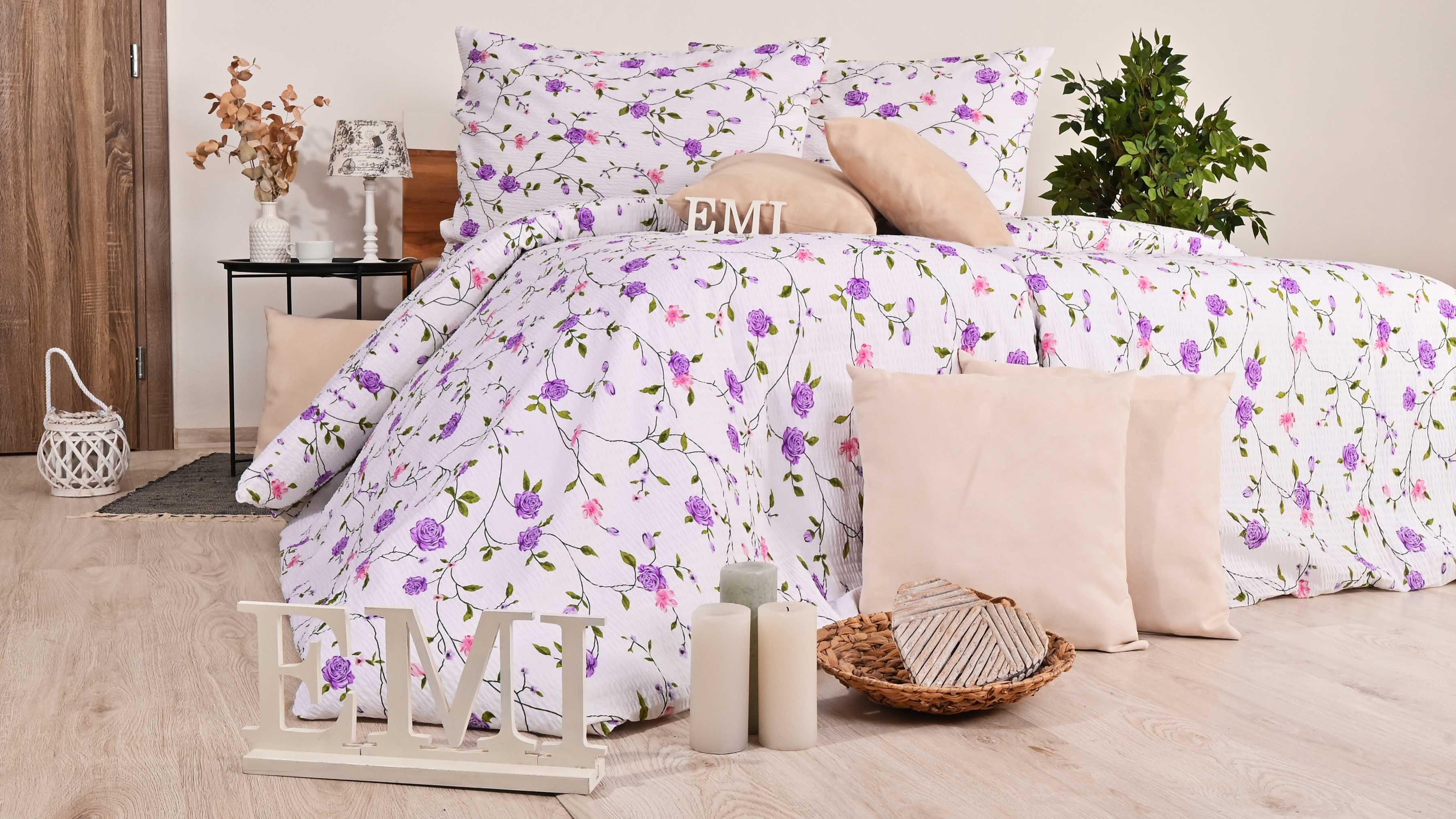 Крепова постільна білизна Danna EMI