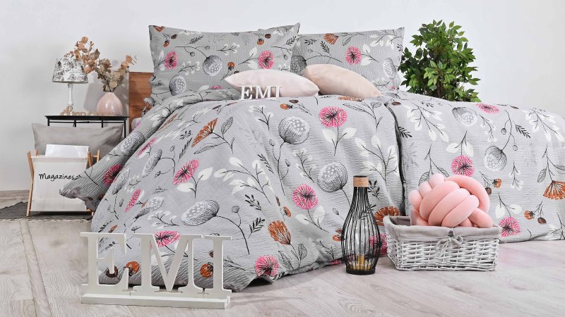 Крепова постільна білизна Kayla EMI