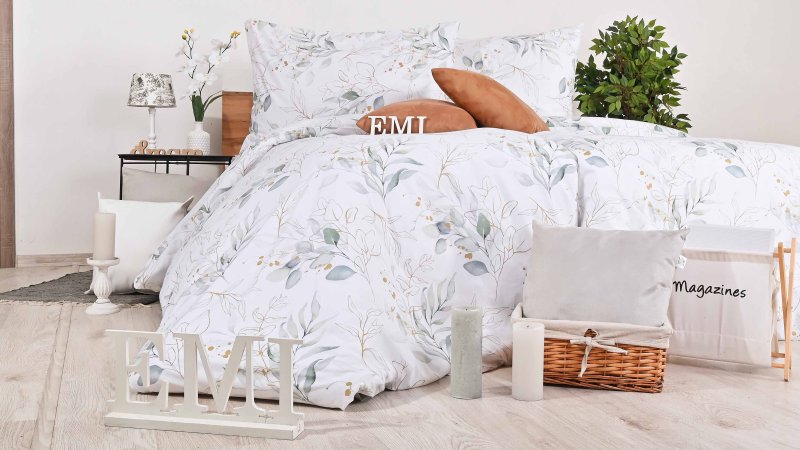 Крепова постільна білизна Tanzani EMI