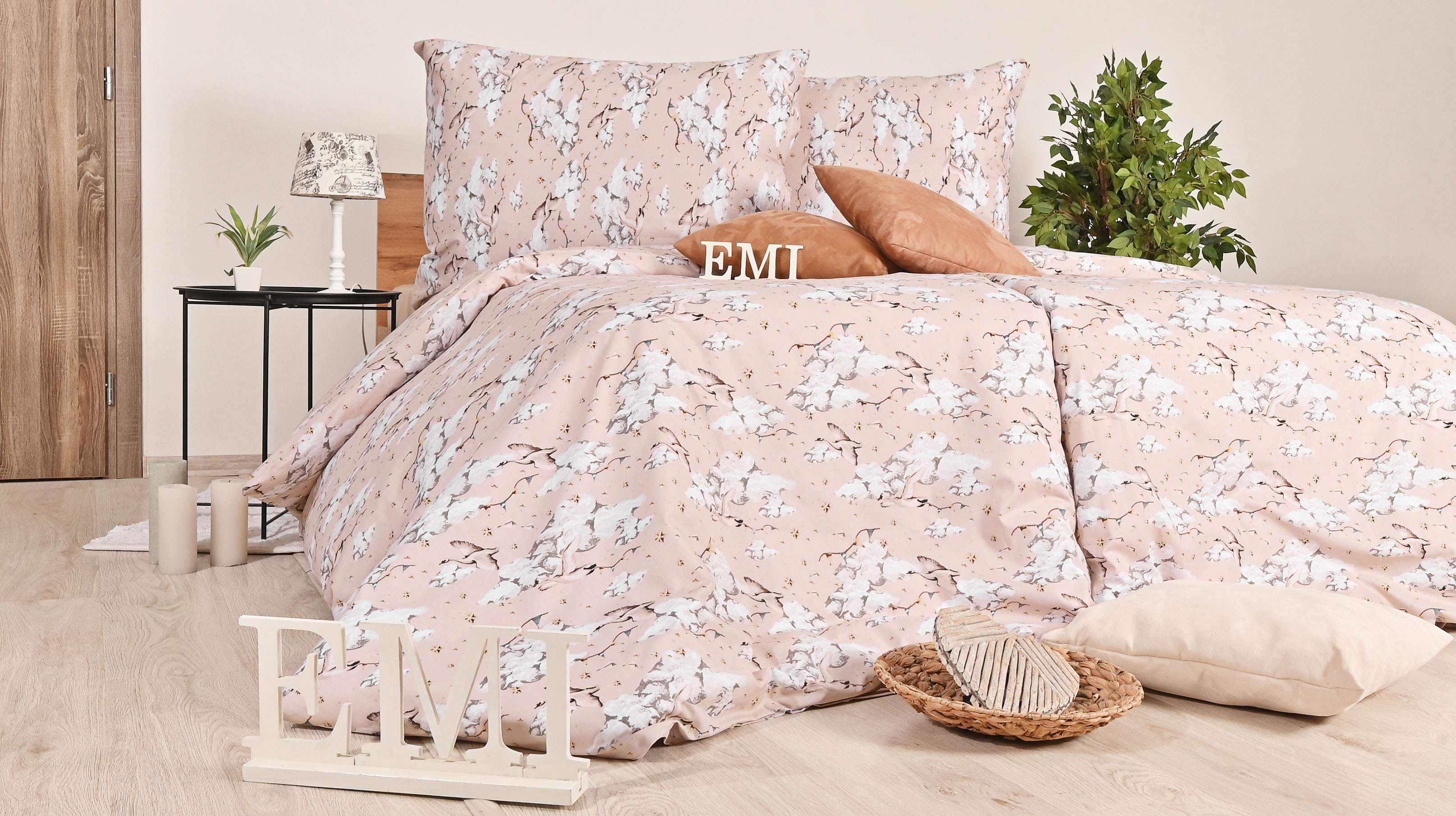 Бавовняна постільна білизна Swan EMI