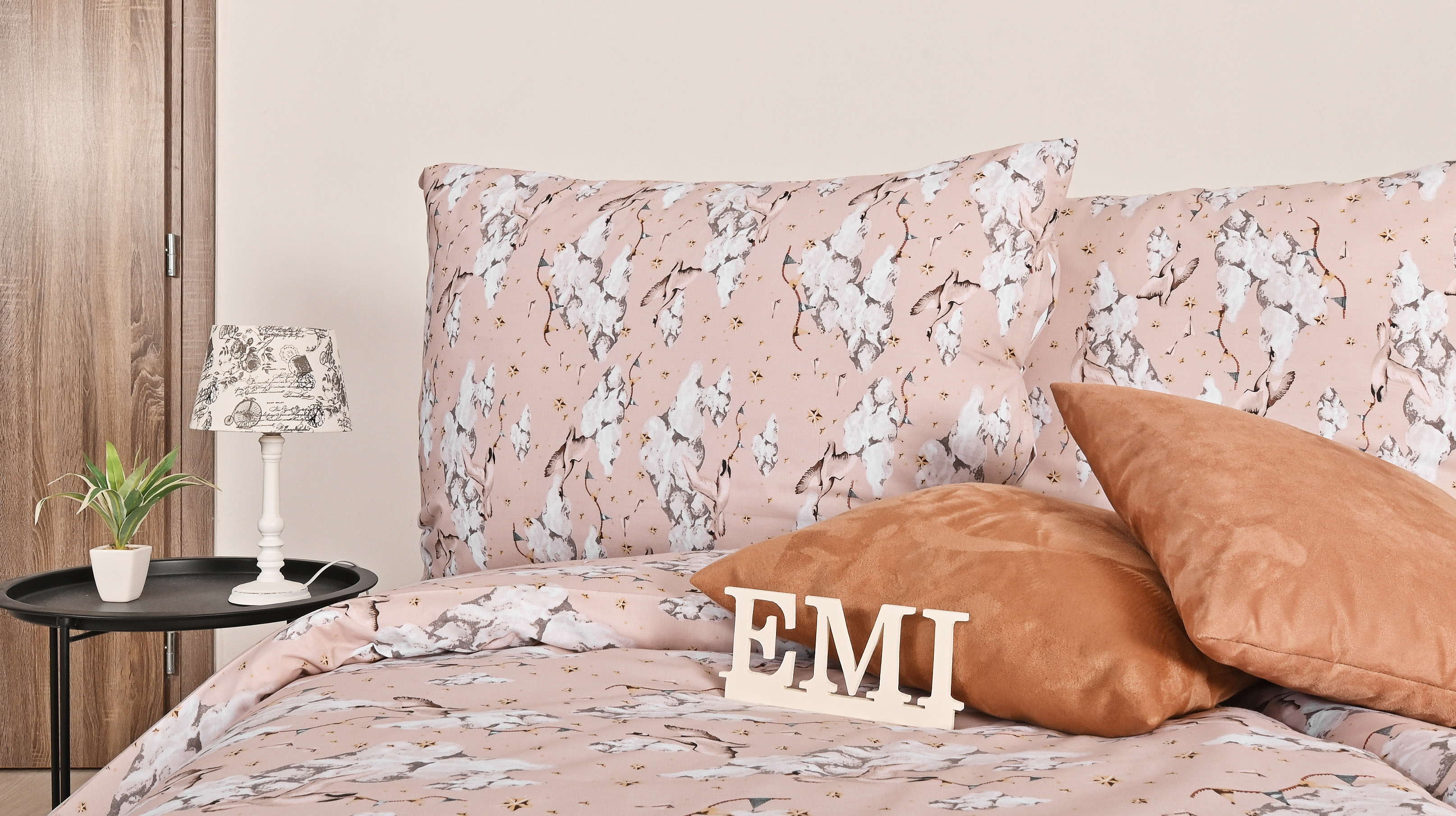 Бавовняна постільна білизна Swan EMI