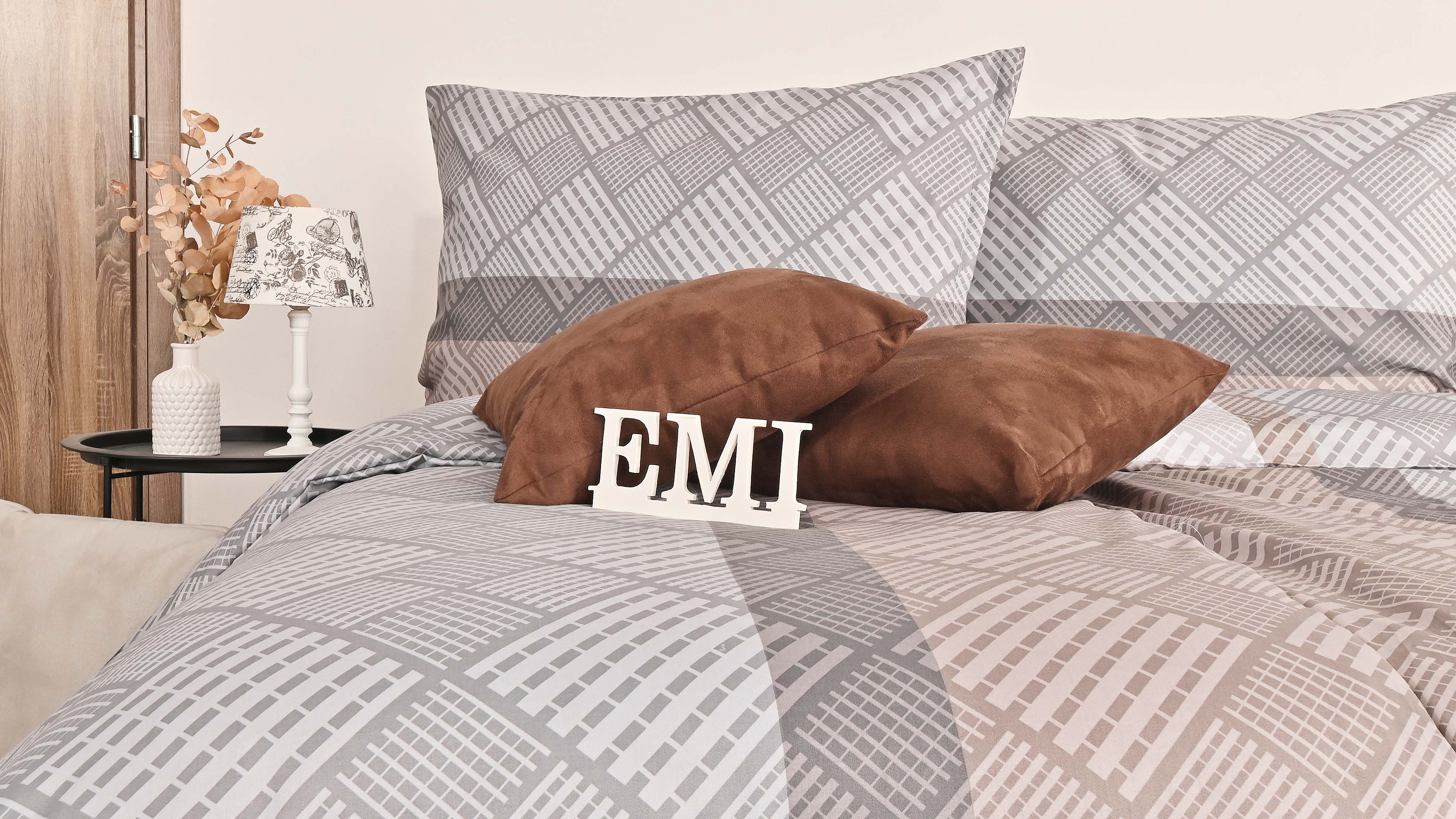 Постільна білизна Karson сатин EMI