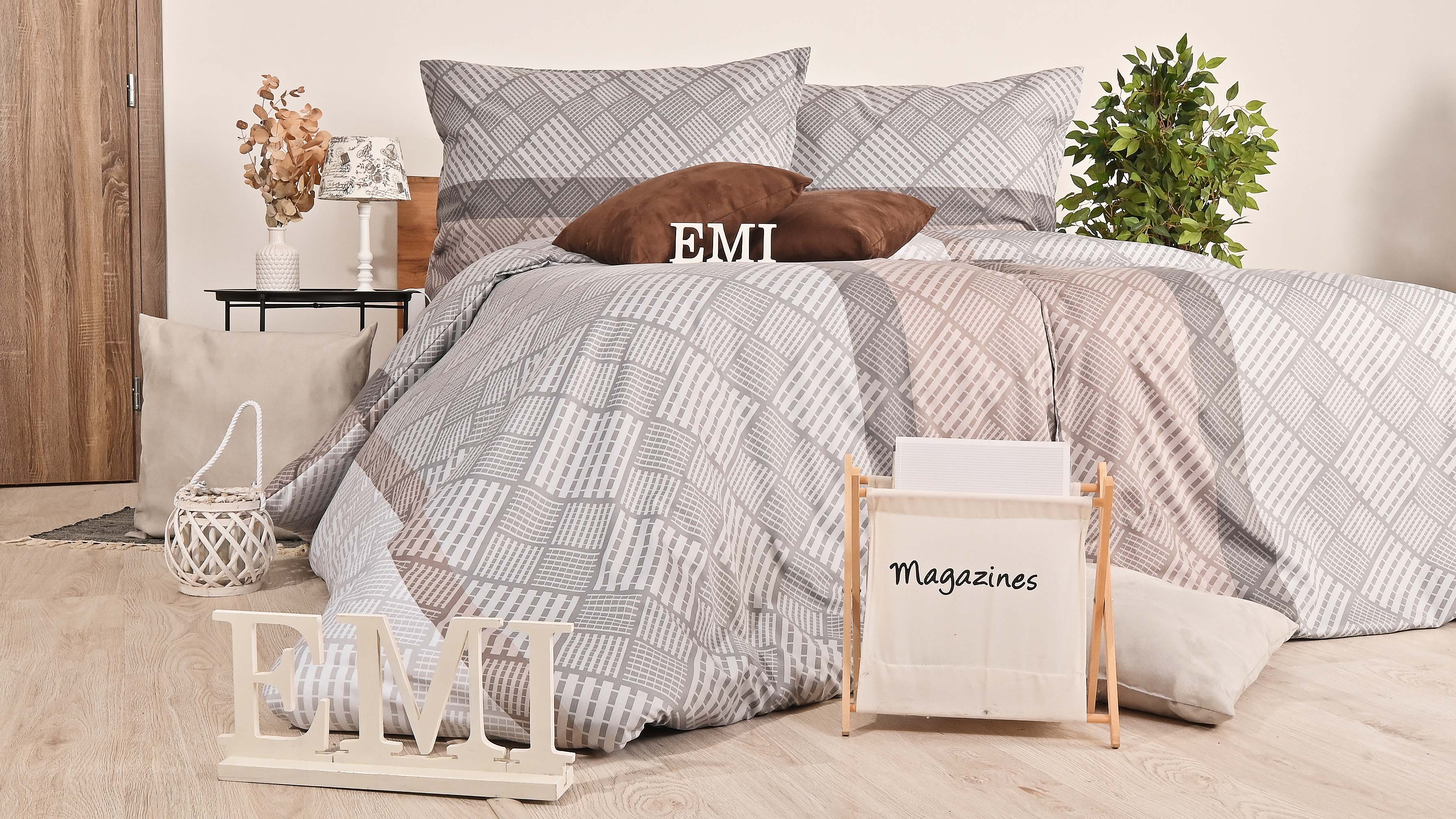 Постільна білизна Karson сатин EMI