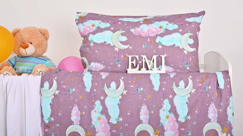 Дитяча бавовняна постільна білизна Dream EMI