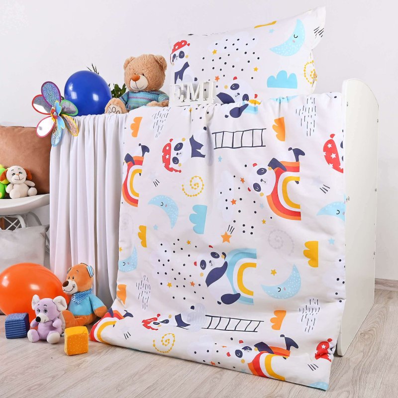 Дитяча_постільна_білизна_Pandy_white_EMI