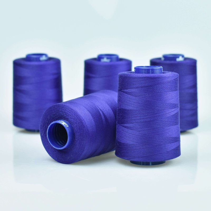 Нитка_для_шиття_синя_5000m_DMC