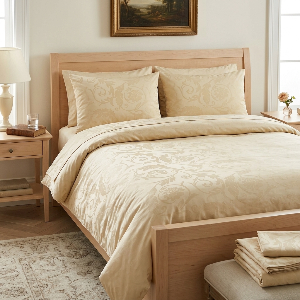 жакардова_постільна_білизна_champagne_emi