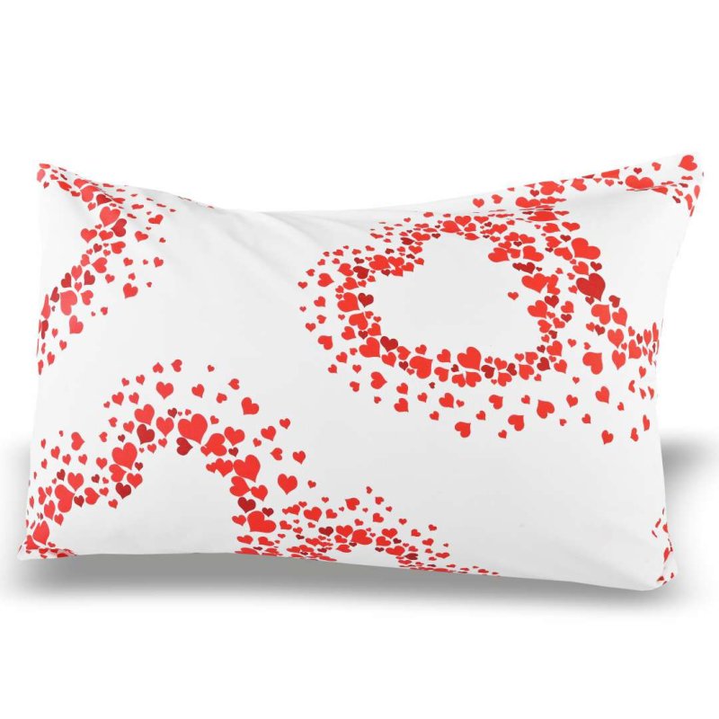 Подушка 50 x 70 Сердечка EMI