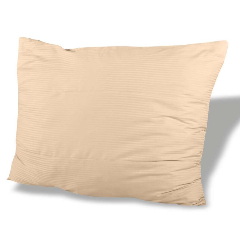 Подушка дамаскова прошита абрикосова 70×90 EMI