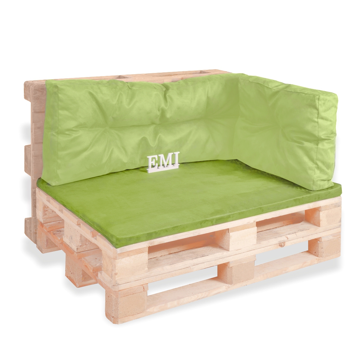 Матрац_до_садового_сидіння_зелена_EMI