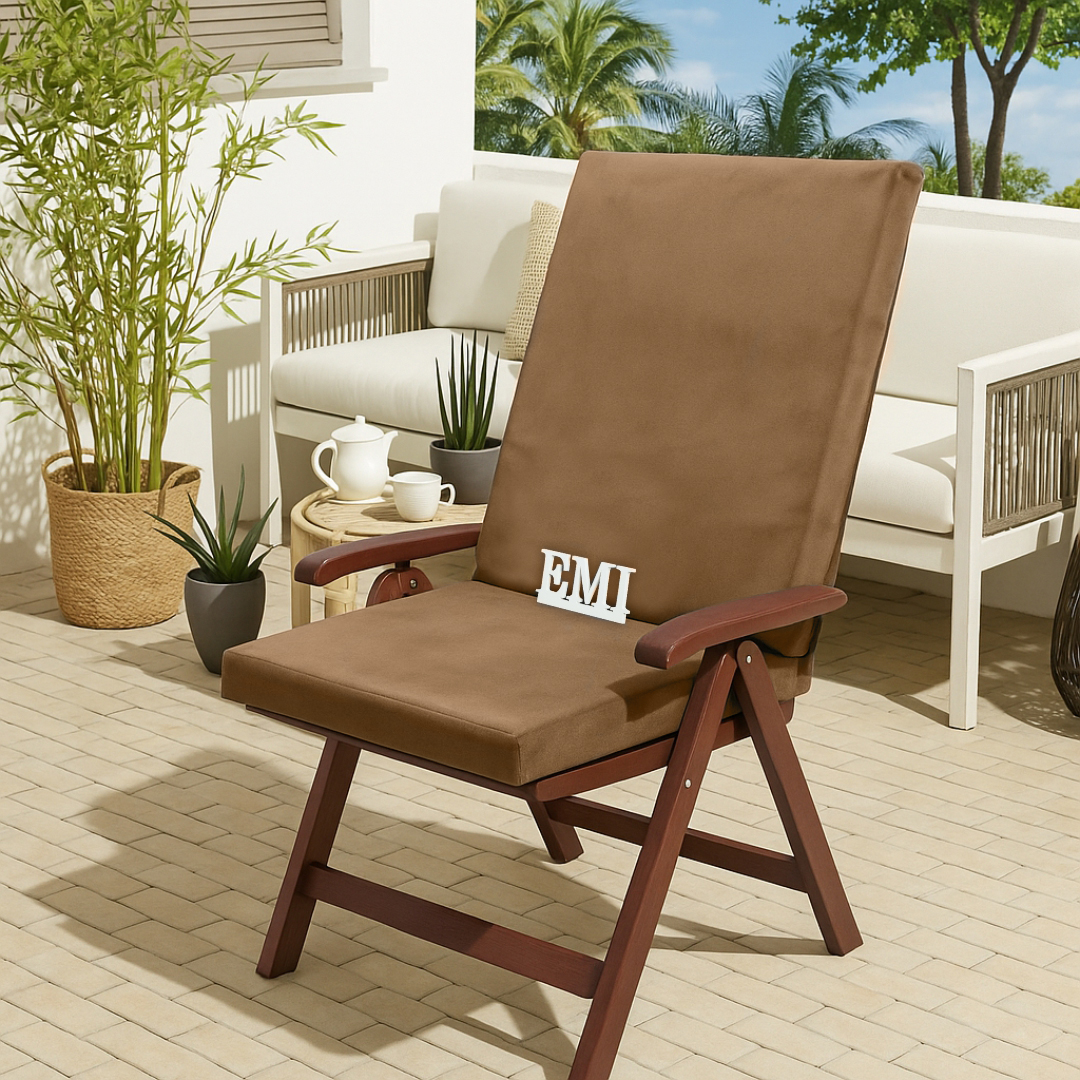 Матрац_для_садового_стільця_коричнева_EMI