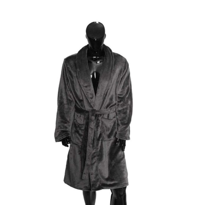 Халат_з_мікрофібри_темно-сірий_FARO