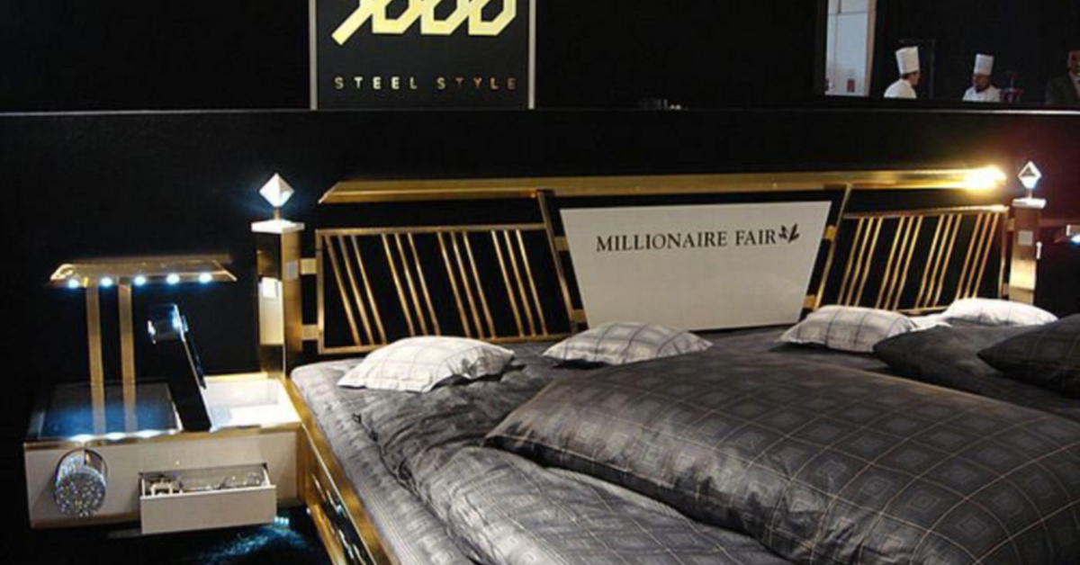 НАЙРОЗКІШНІШІ ЛІЖКА У СВІТІ